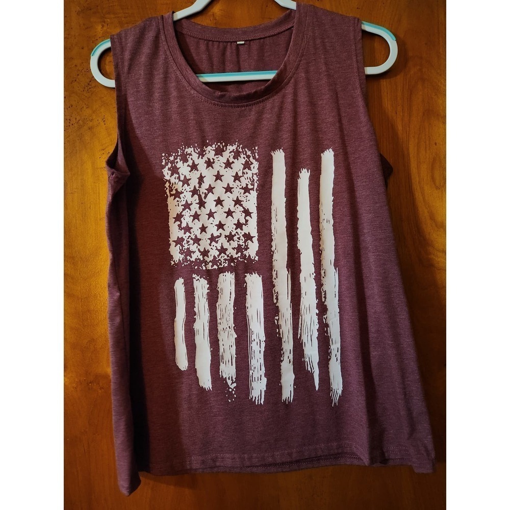 American Flag Tank Top